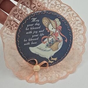 Country Duck May You Be Blessed with Joy Tile Magnet Refrigerator Kitchen Decor